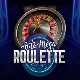 Official Live Casino logo: Auto Mega Roulette by Pragmatic Play at Spinmacho Casino