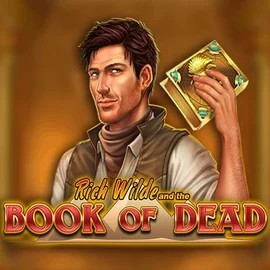 Book of Dead casino game by Play'n GO – featured logo at Spinmacho Casino