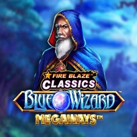 Fire Blaze Blue Wizard Megaways – slot by Rarestone Gaming, featured at spin-macho.eu.com
