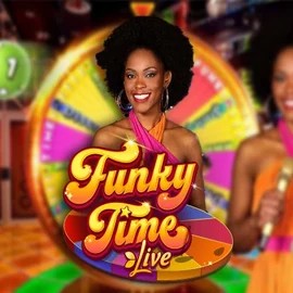 Funky Time logo by Evolution Spinmacho Casino