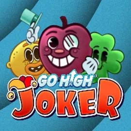 Go High Joker slot logo by RubyPlay at Spinmacho Casino