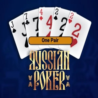 Official Table Games logo: Russian Poker by OneTouch Games at Spinmacho Casino