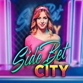 Live Casino logo of Side Bet City from Evolution at Spinmacho Casino