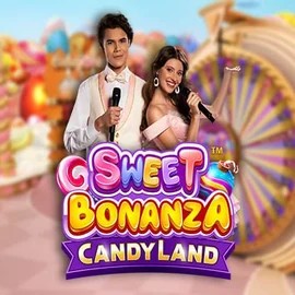 Sweet Bonanza Candy Land Live casino game by Pragmatic Play – featured logo at Spinmacho Casino