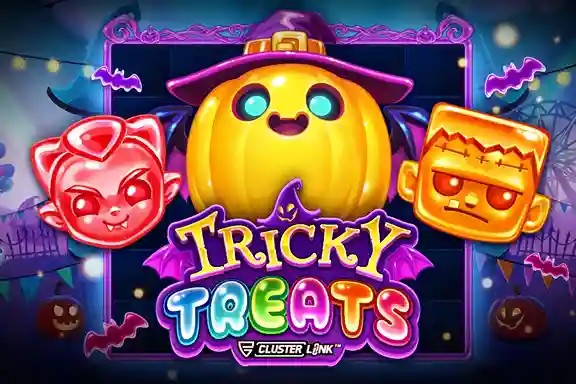 Tricky Treats slot icon by Push Gaming, available at Spinmacho Casino